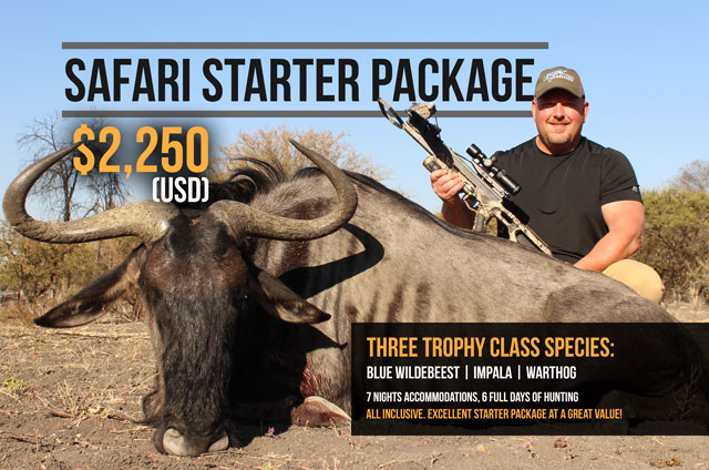 Koringkoppie Safari Starter Package